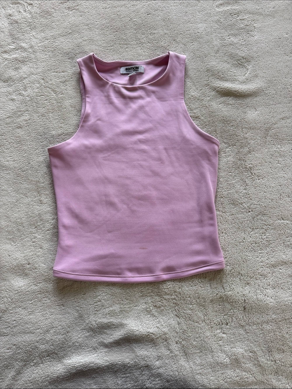 Express Sleeveless Pink Tank Top